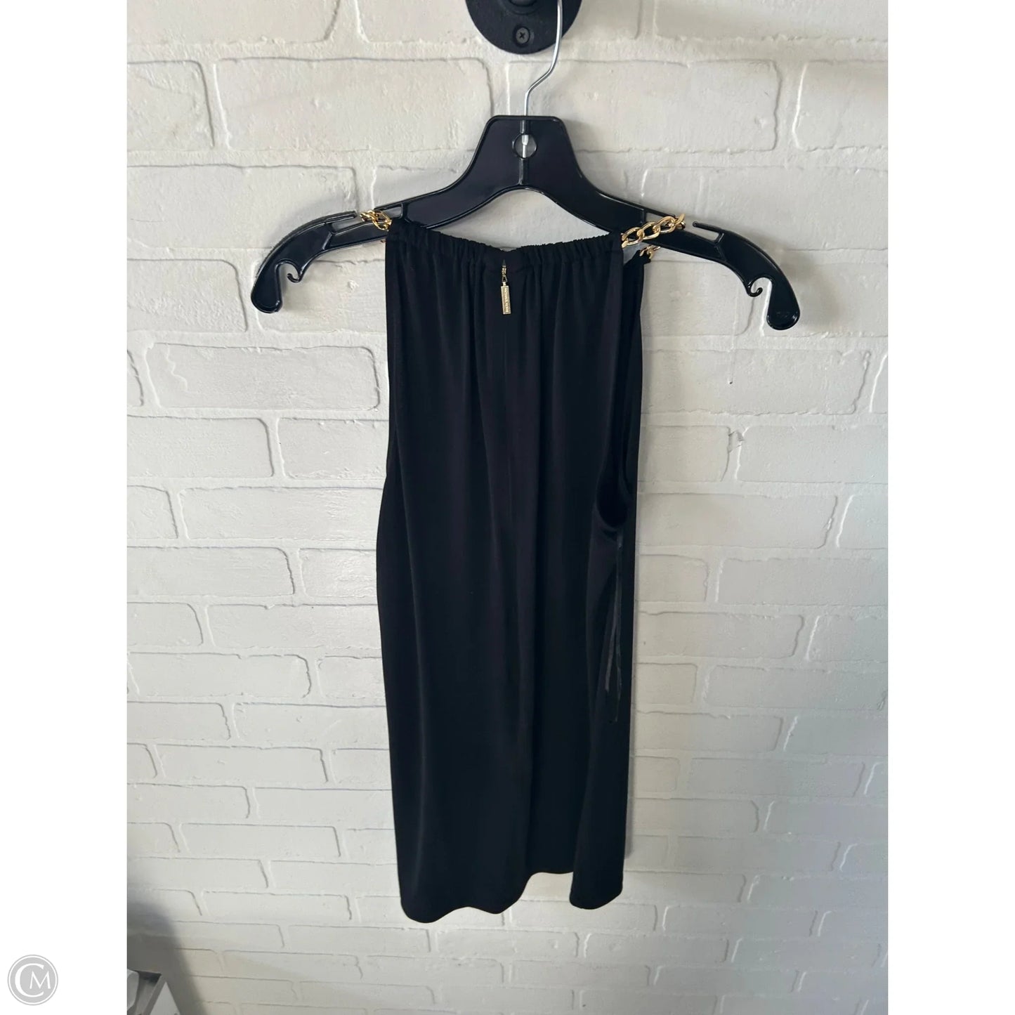 Dress Party Short By Michael By Michael Kors In Black & Gold, Size: S