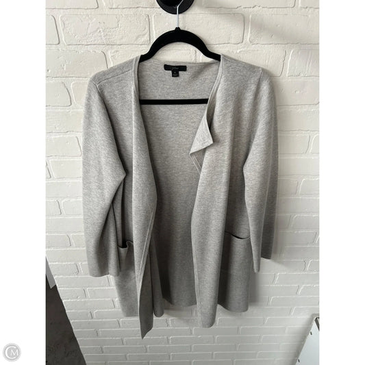 Sweater Cardigan By J. Crew In Grey, Size: S
