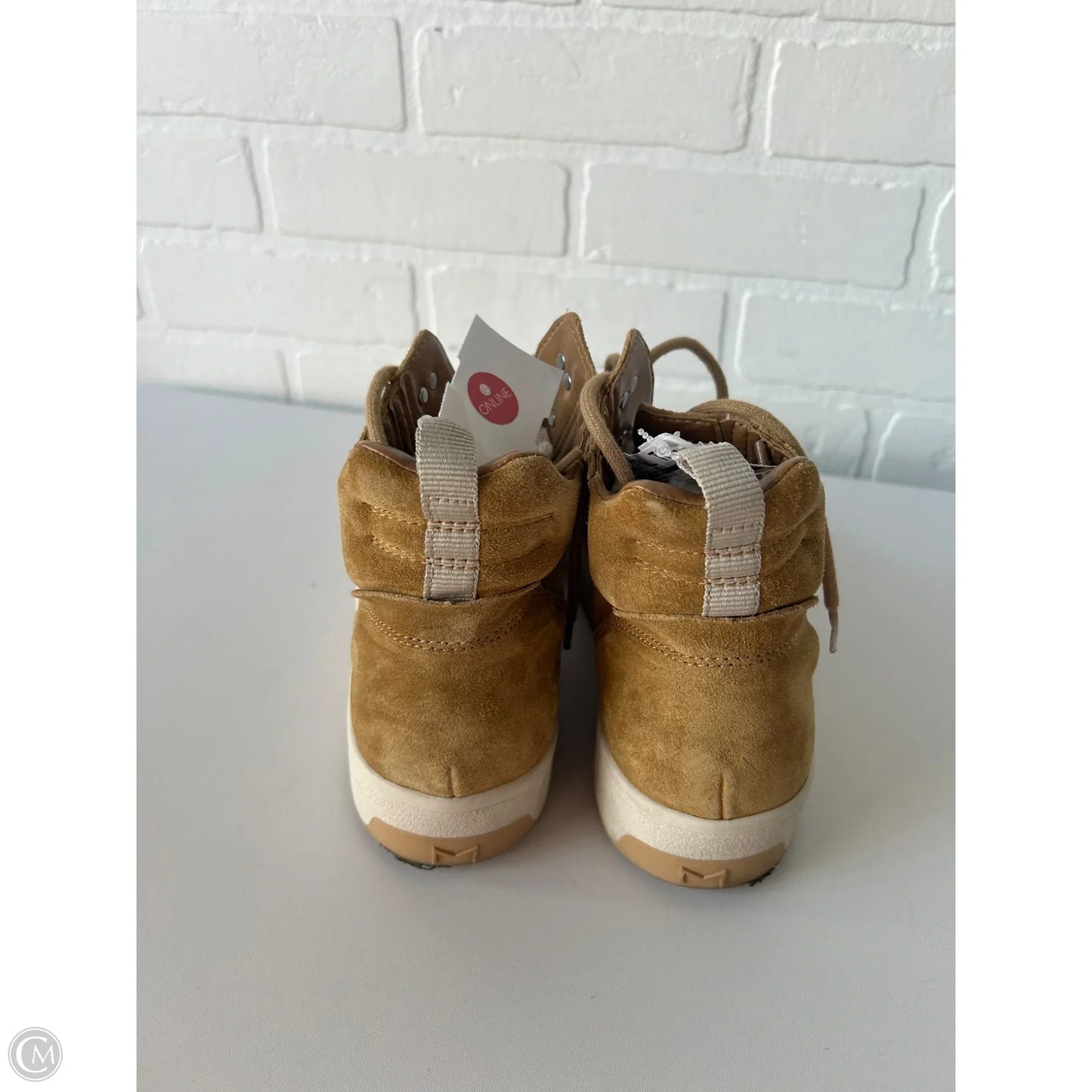 Boots Ankle Flats By Marc Fisher In Brown, Size: 8.5