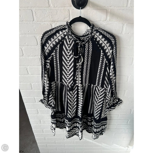 Dress Casual Short By Maeve In Black & White, Size: Xs