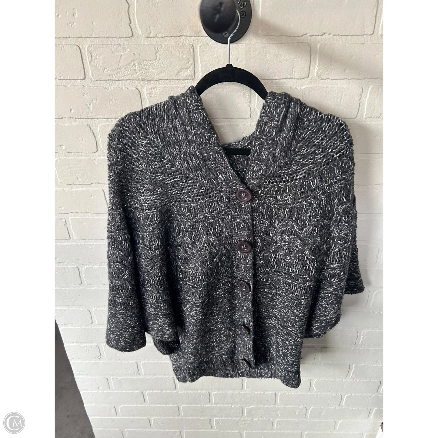 Sweater Cardigan By Kensie In Grey, Size: Xs