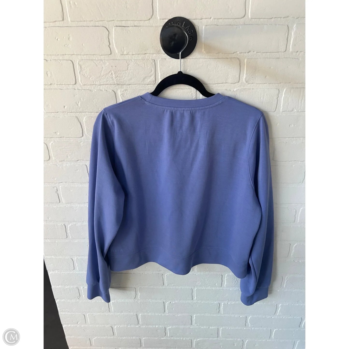 Top Long Sleeve By Senita In Purple, Size: L