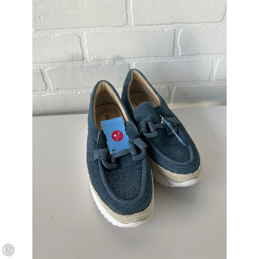 Shoes Flats By Vaneli In Blue, Size: 7.5