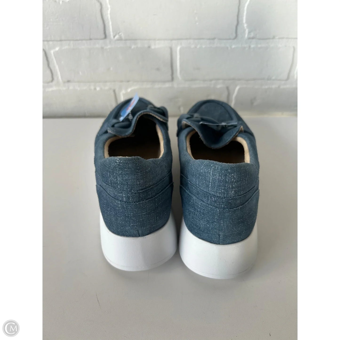 Shoes Flats By Vaneli In Blue, Size: 7.5