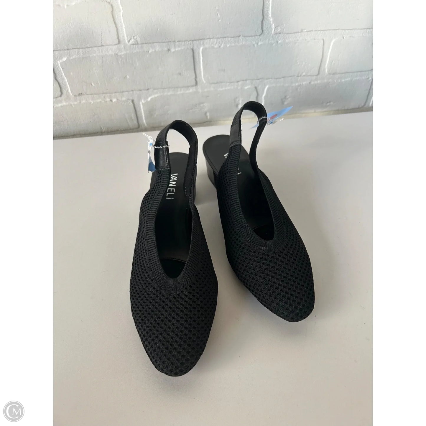 Shoes Heels Block By Vaneli In Black, Size: 7.5