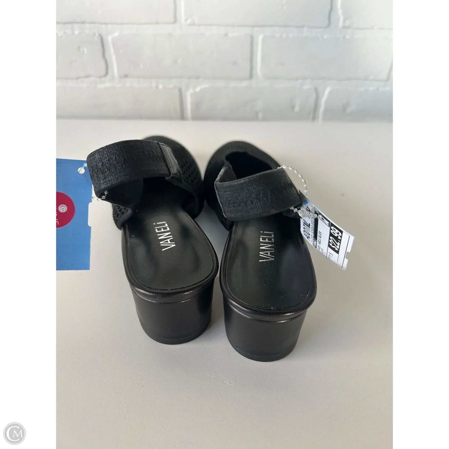 Shoes Heels Block By Vaneli In Black, Size: 7.5