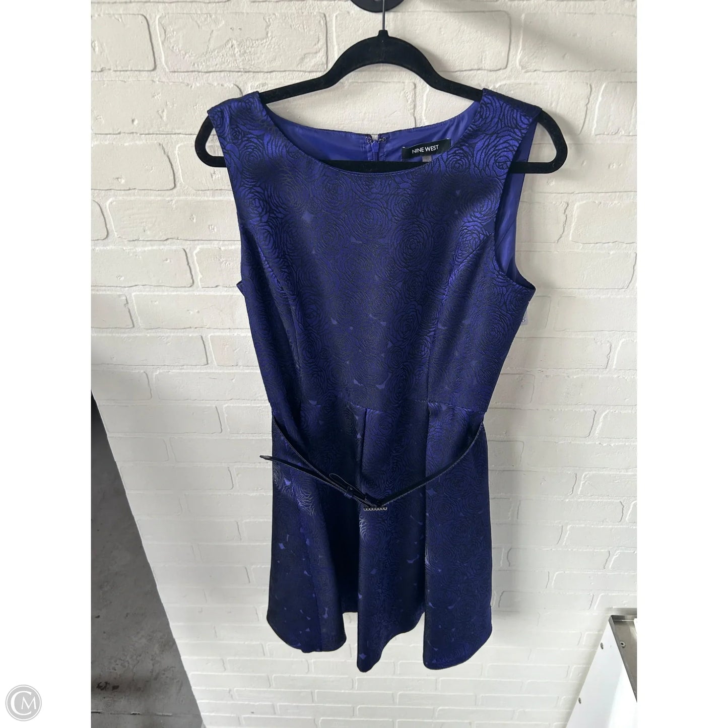 Dress Party Midi By Nine West Apparel In Purple, Size: L