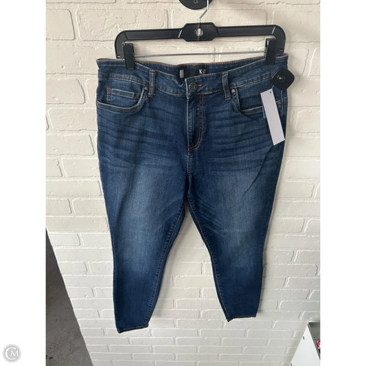 Jeans Skinny By Kut In Blue Denim, Size: 12