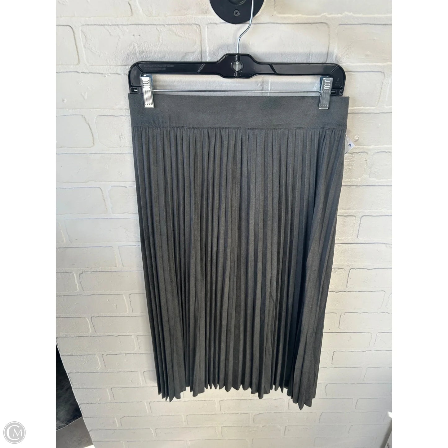 Skirt Midi By Tahari In Grey, Size: 8