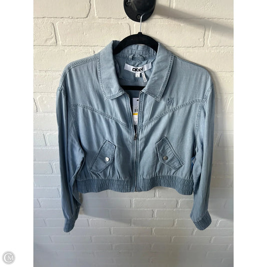 Jacket Other By Dkny In Blue, Size: M