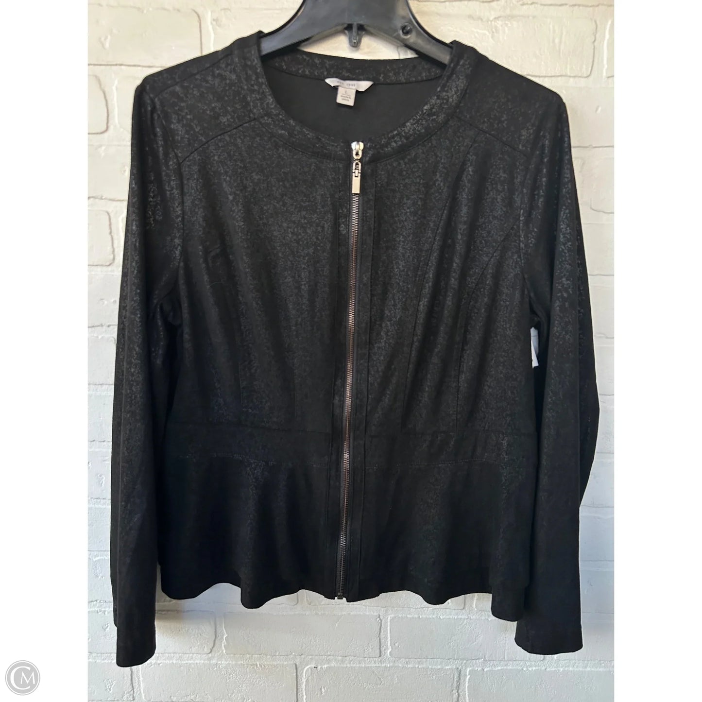 Jacket Other By Clothes Mentor In Black, Size: L