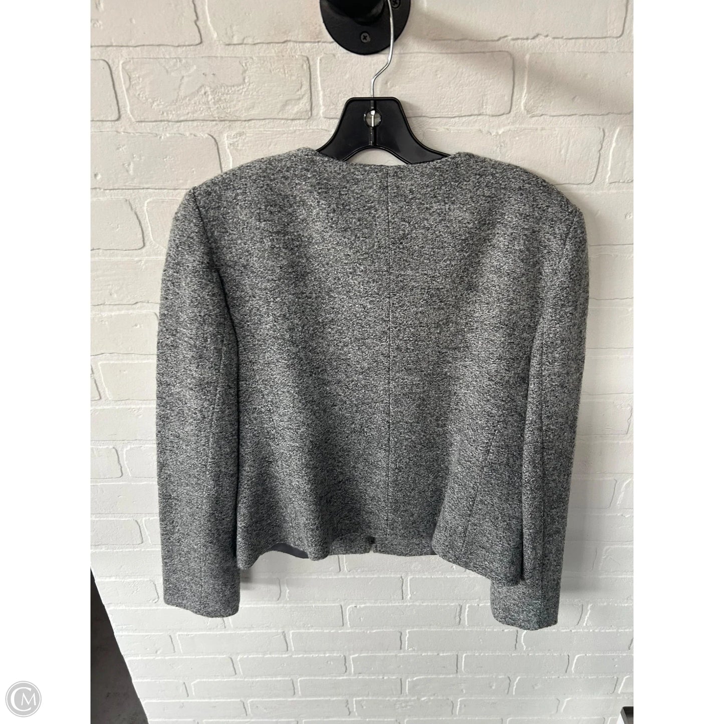 Blazer By Talbots In Grey, Size: S