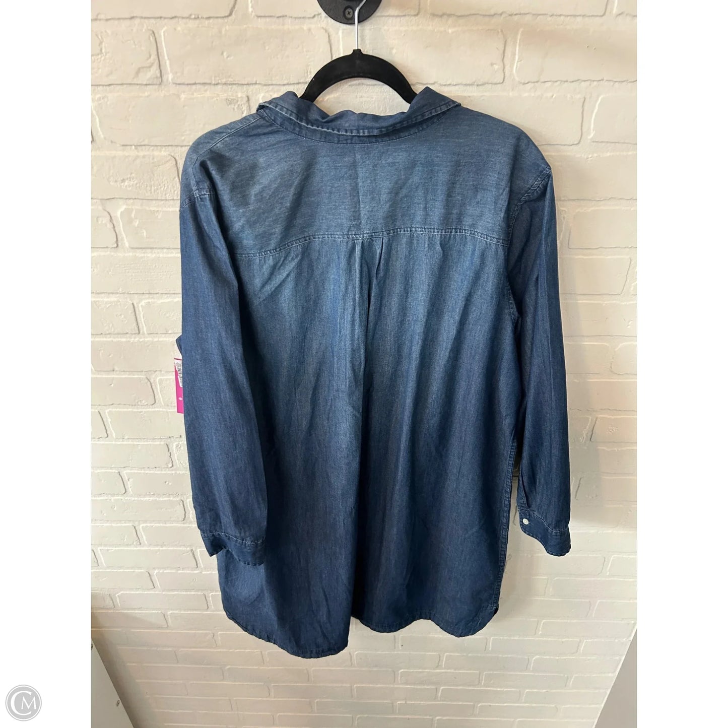 Dress Casual Short By Old Navy In Blue Denim, Size: Xxl