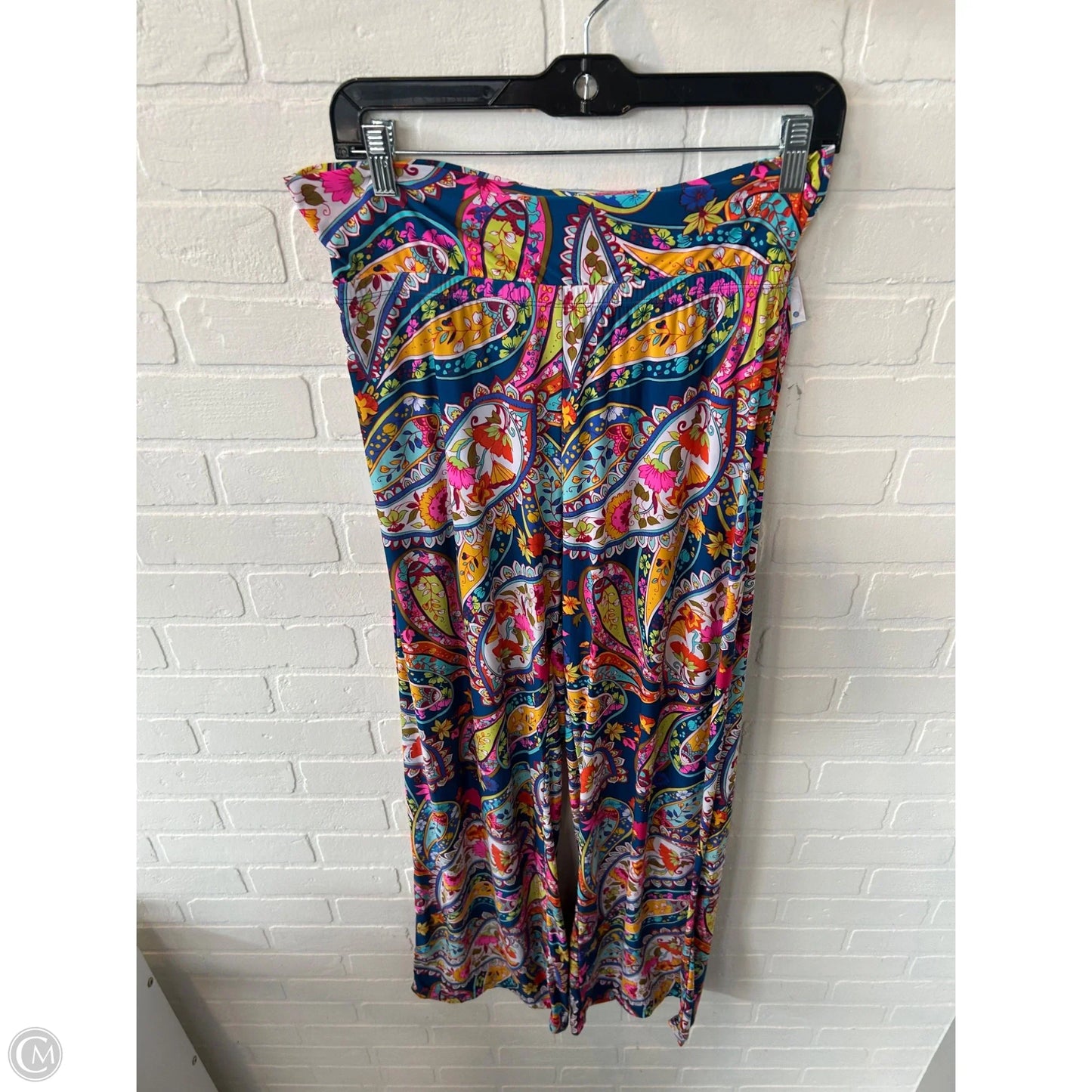 Pants Wide Leg By Trina Turk In Blue & Orange, Size: 8