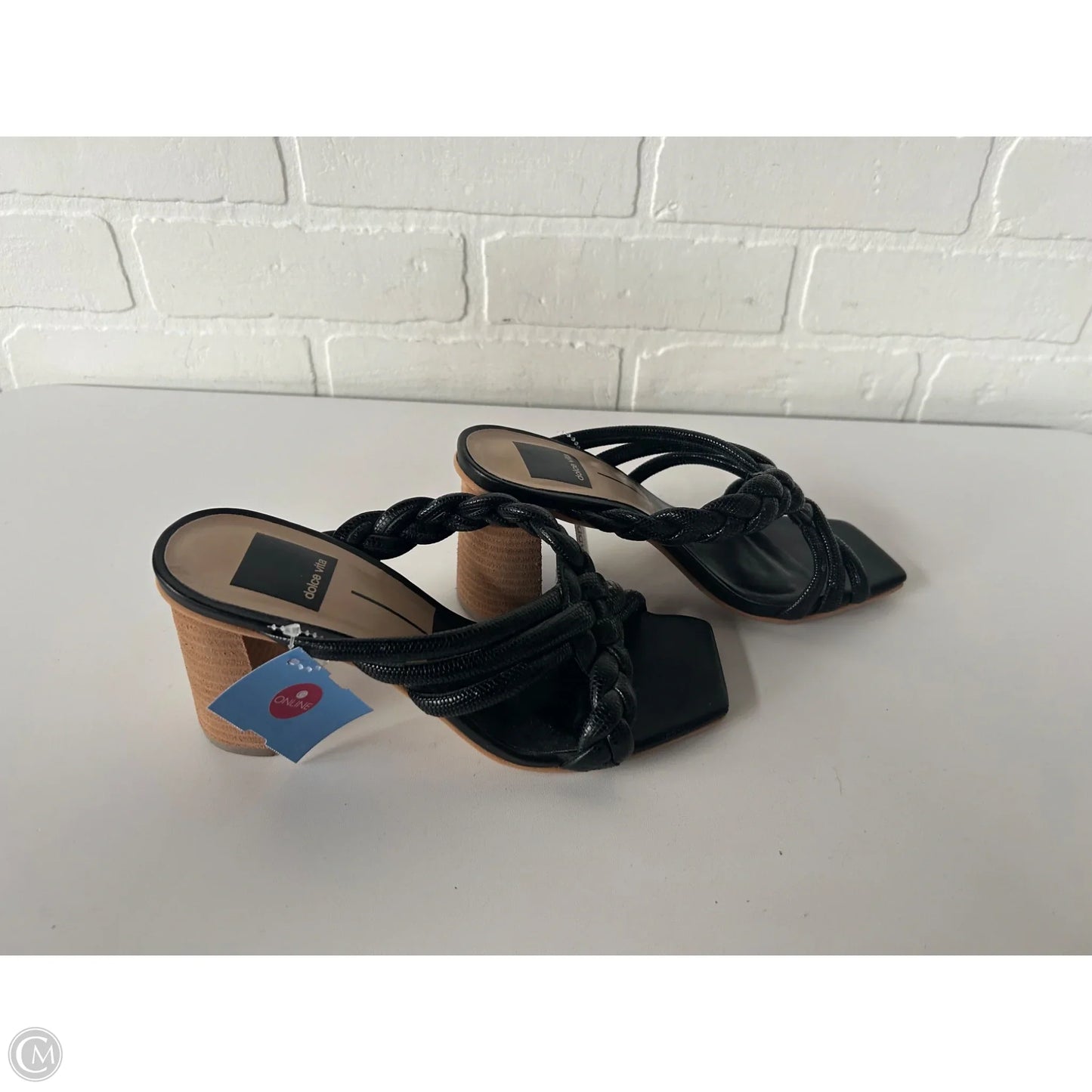 Sandals Heels Block By Dolce Vita In Black, Size: 6