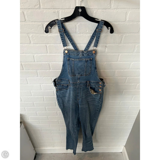 Overalls By Universal Thread In Blue Denim, Size: M