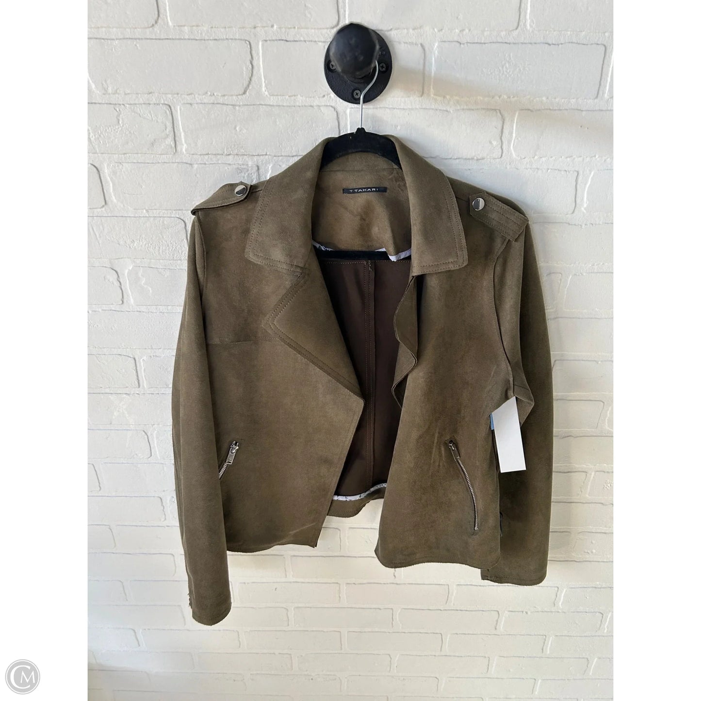 Jacket Other By Tahari In Green, Size: L