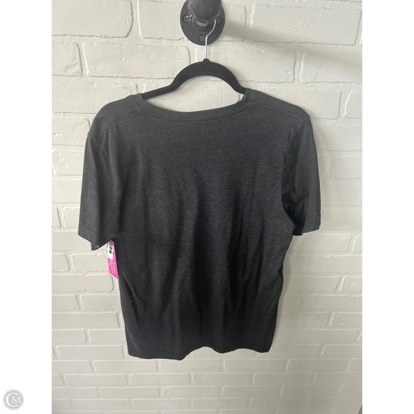 Top Short Sleeve Basic By Bella + Canvas In Grey, Size: L