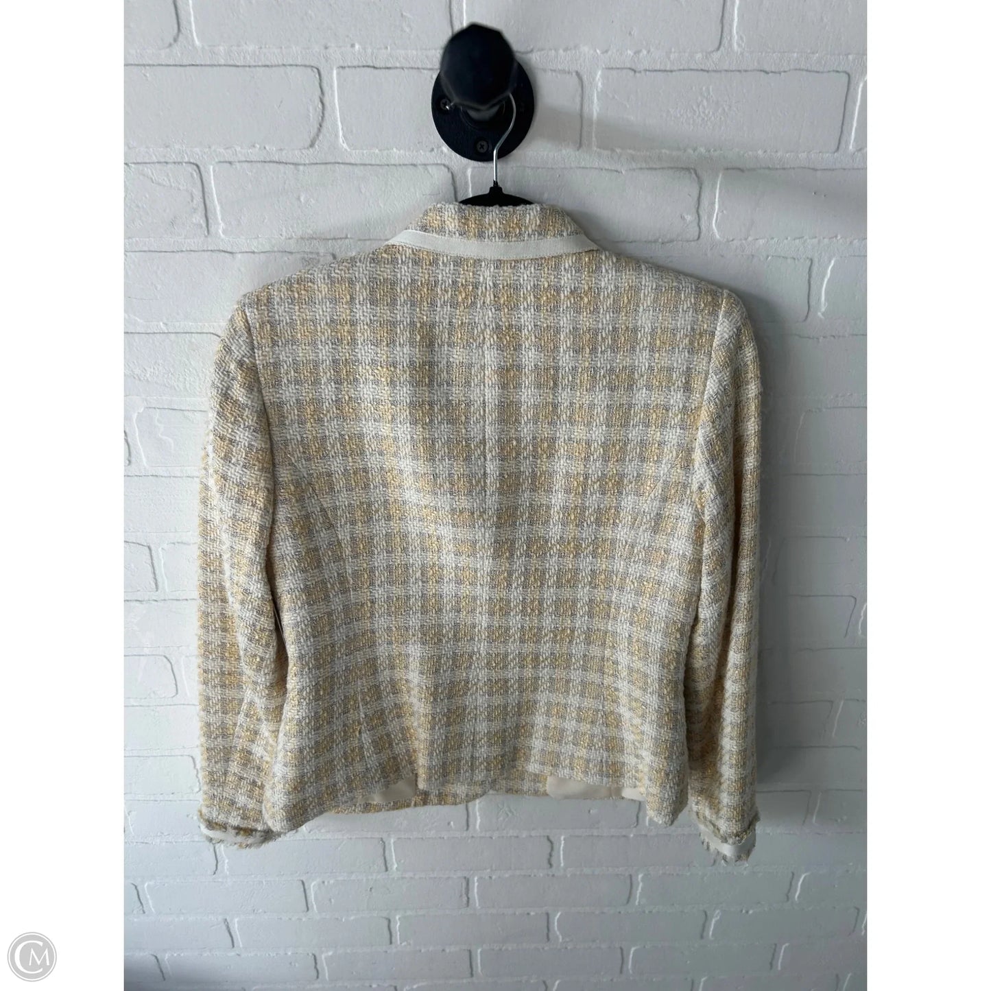 Blazer By Amanda Smith In Yellow, Size: Sp