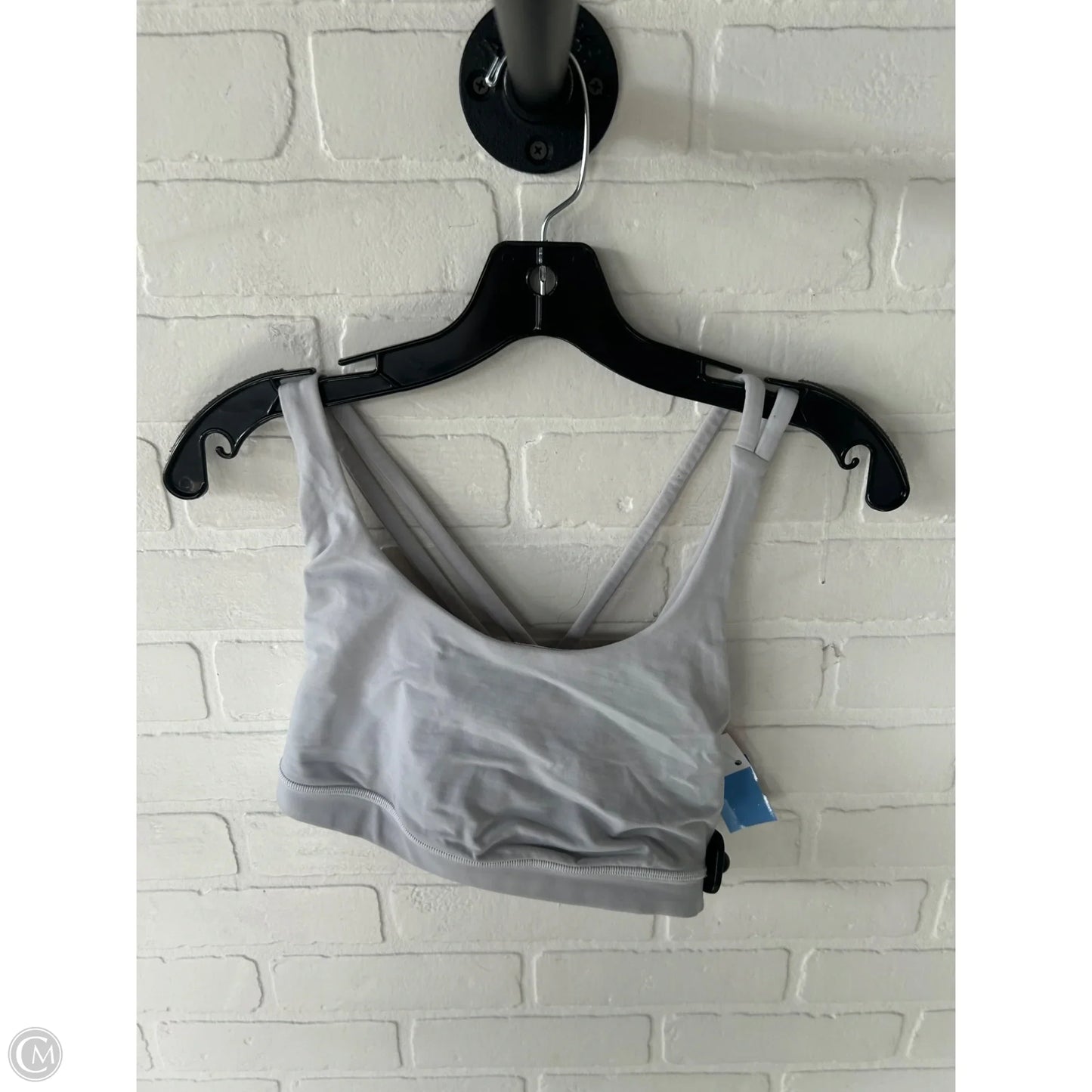 Athletic Bra By Lululemon In Grey, Size: M