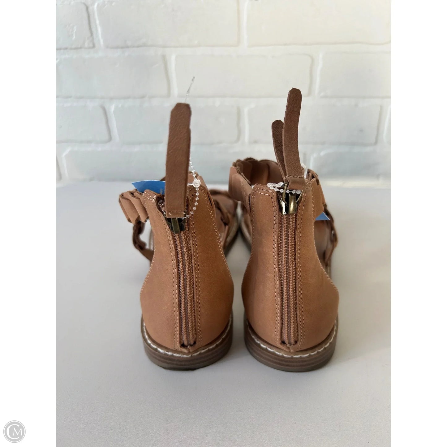 Sandals Flats By Lucky Brand In Brown, Size: 7.5