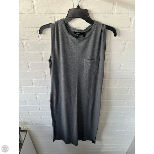 Dress Casual Midi By Theory In Grey, Size: M