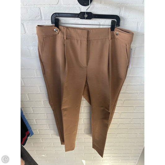 Pants Dress By Talbots In Brown, Size: 18