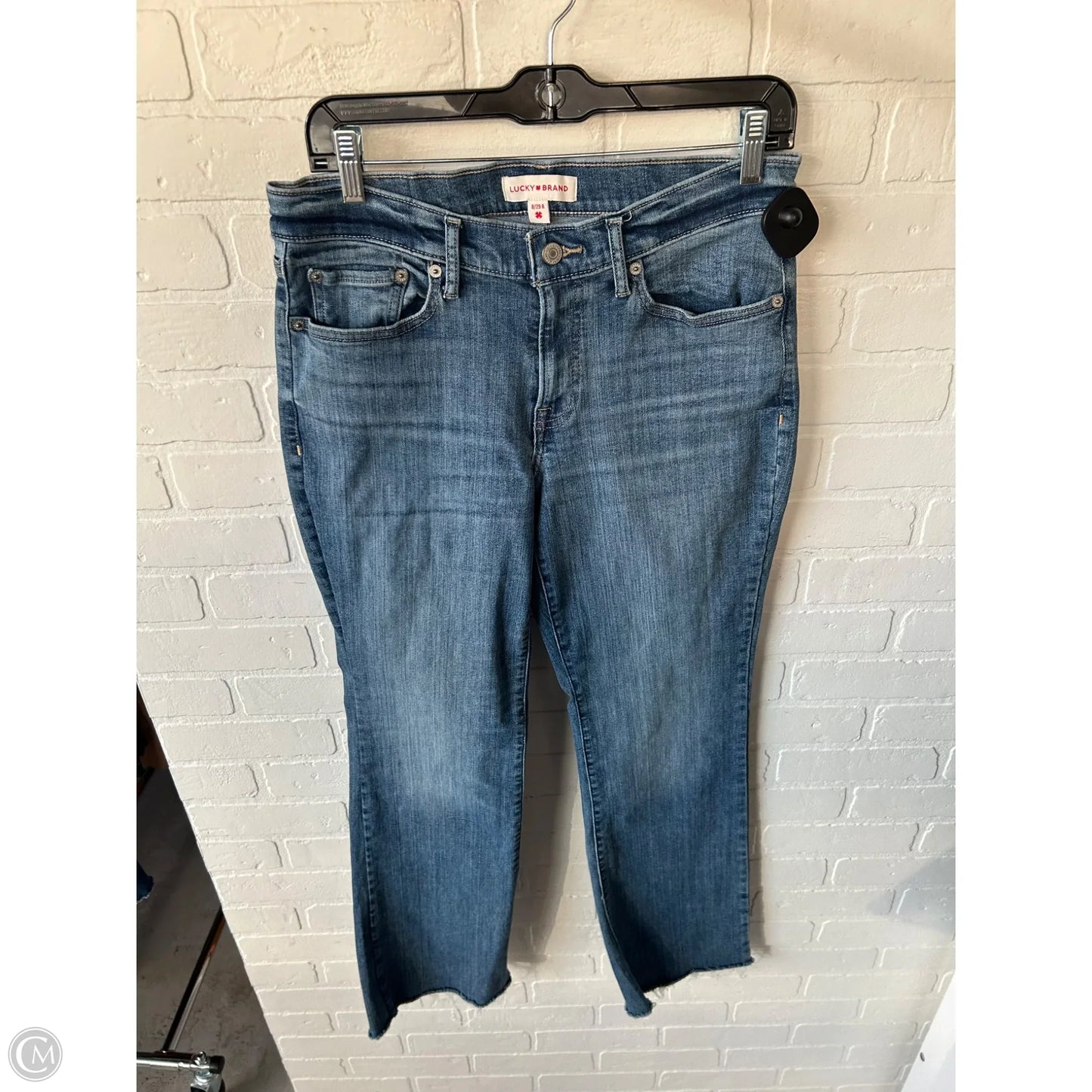 Jeans Boot Cut By Lucky Brand In Blue Denim, Size: 8