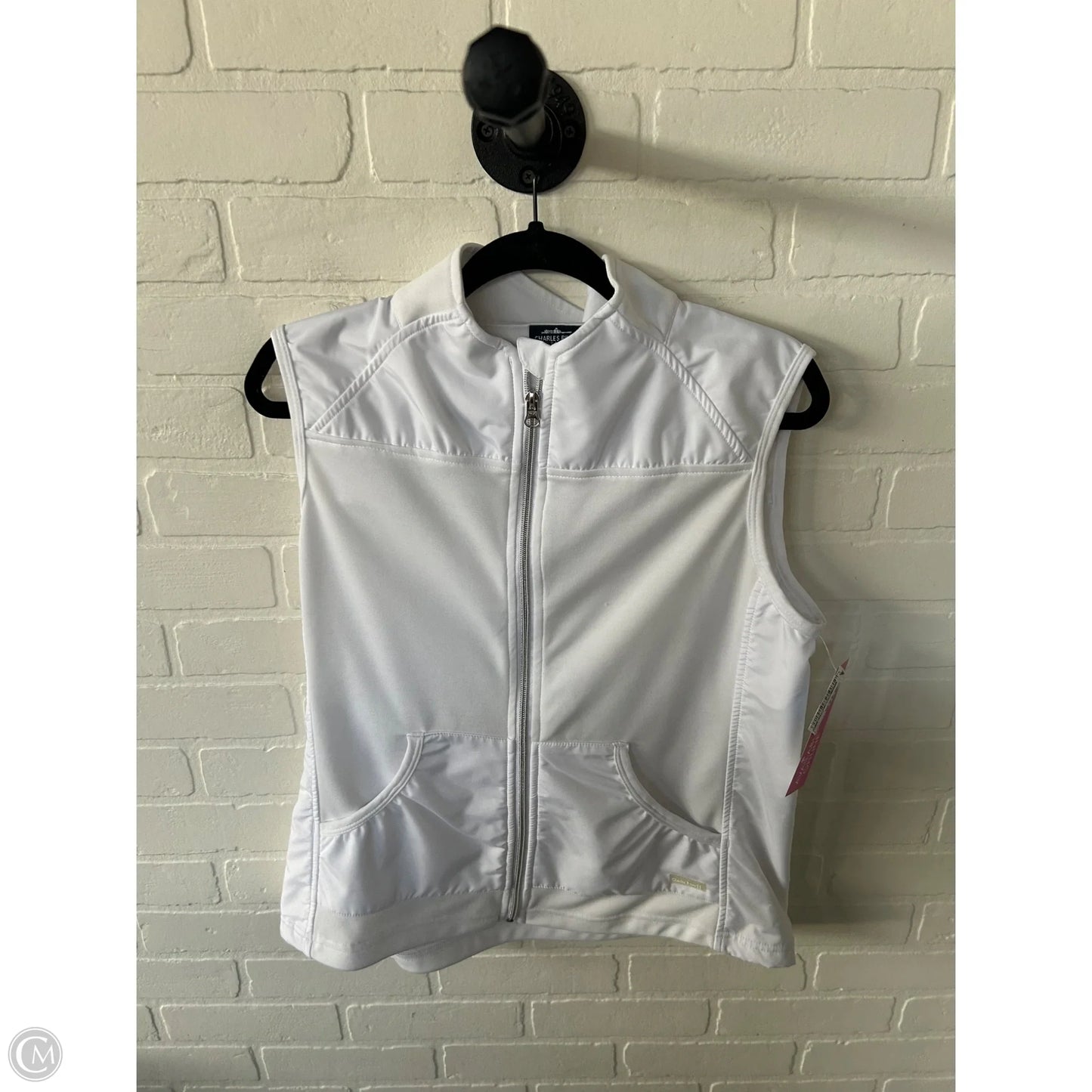 Vest Other By Clothes Mentor In White, Size: L