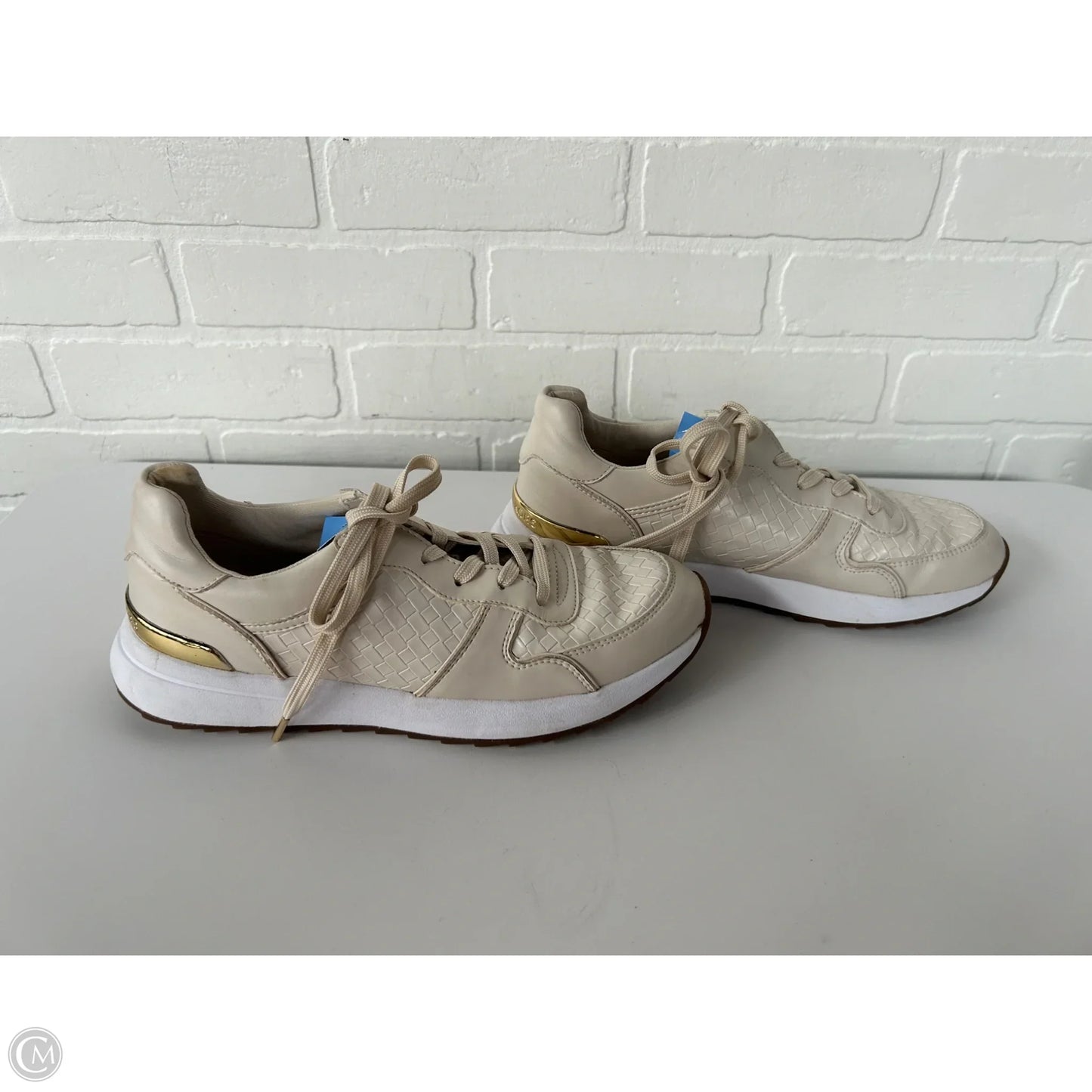 Shoes Sneakers By Michael By Michael Kors In Cream, Size: 9
