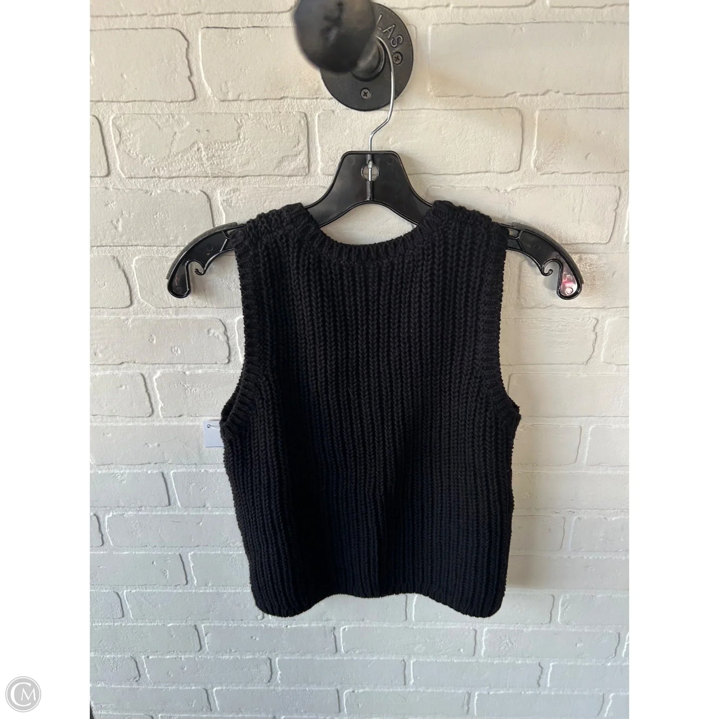 Vest Sweater By Old Navy In Black, Size: S