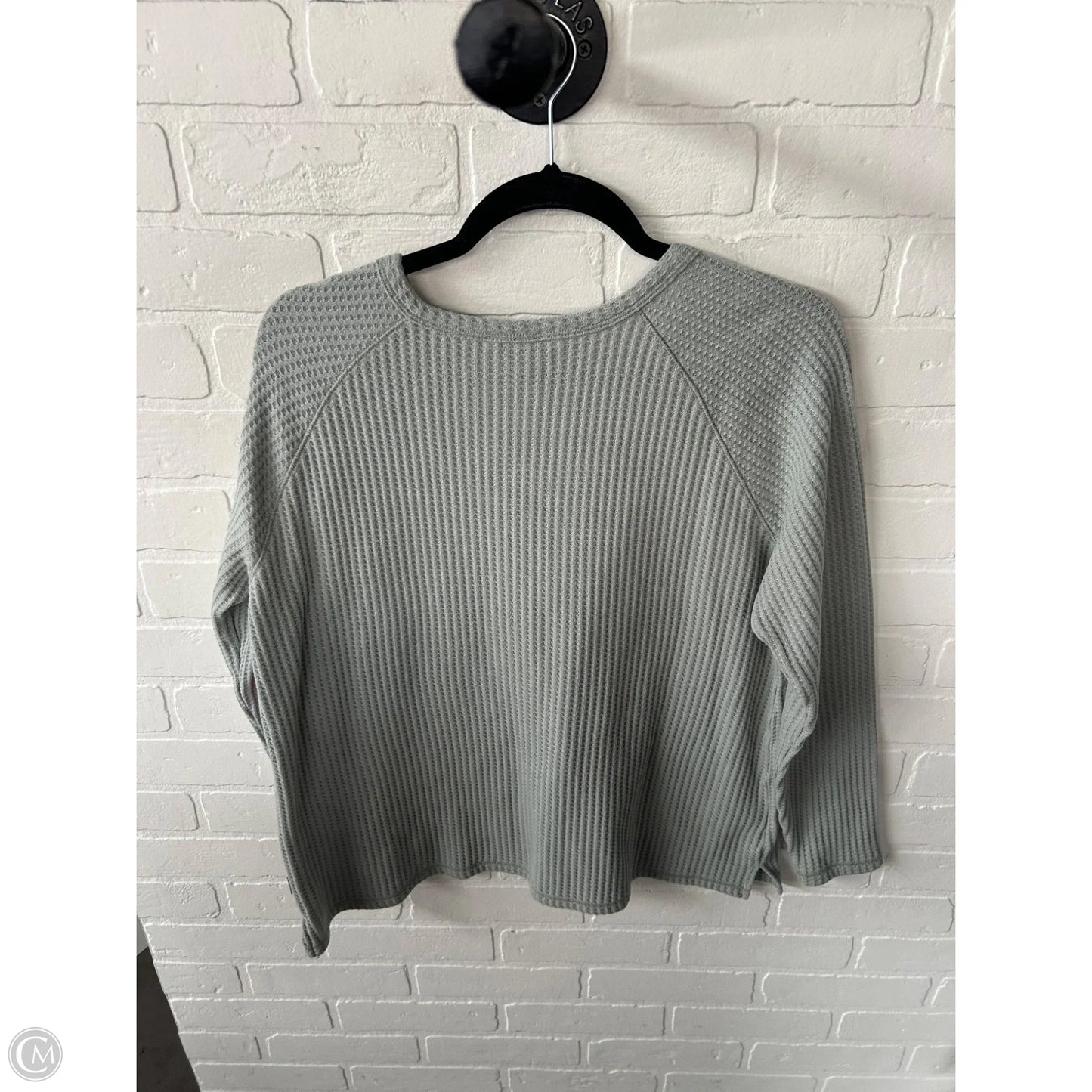 Top Long Sleeve By Eddie Bauer In Grey, Size: M