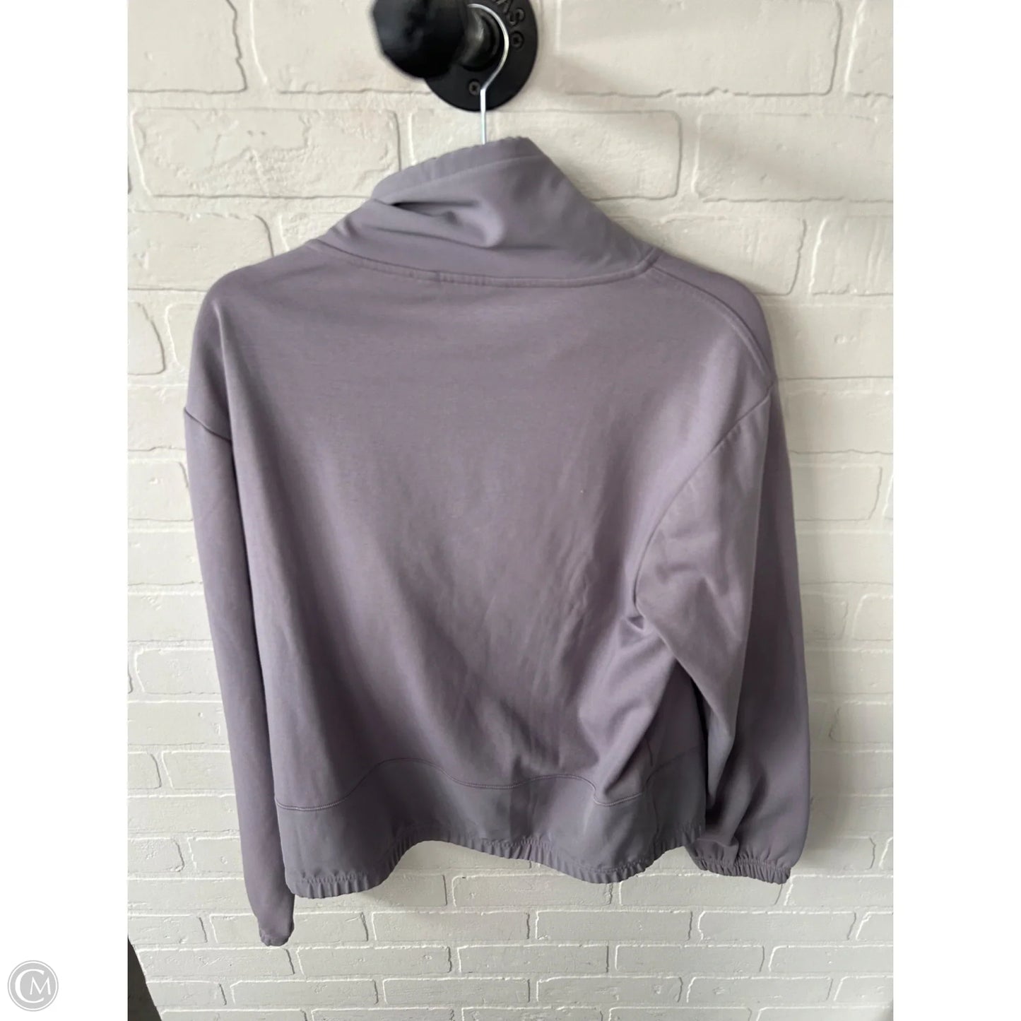 Athletic Sweatshirt Collar By Athleta In Purple, Size: M