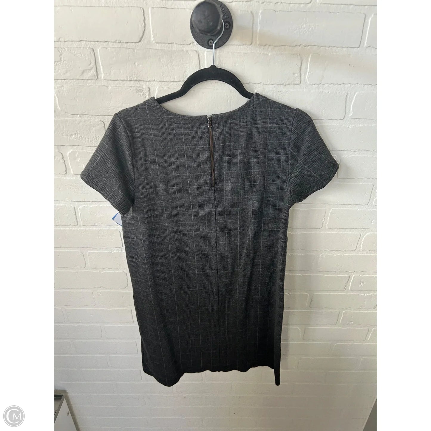 Dress Work By Loft In Grey, Size: M