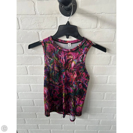 Athletic Tank Top By Lululemon In Pink, Size: Xs
