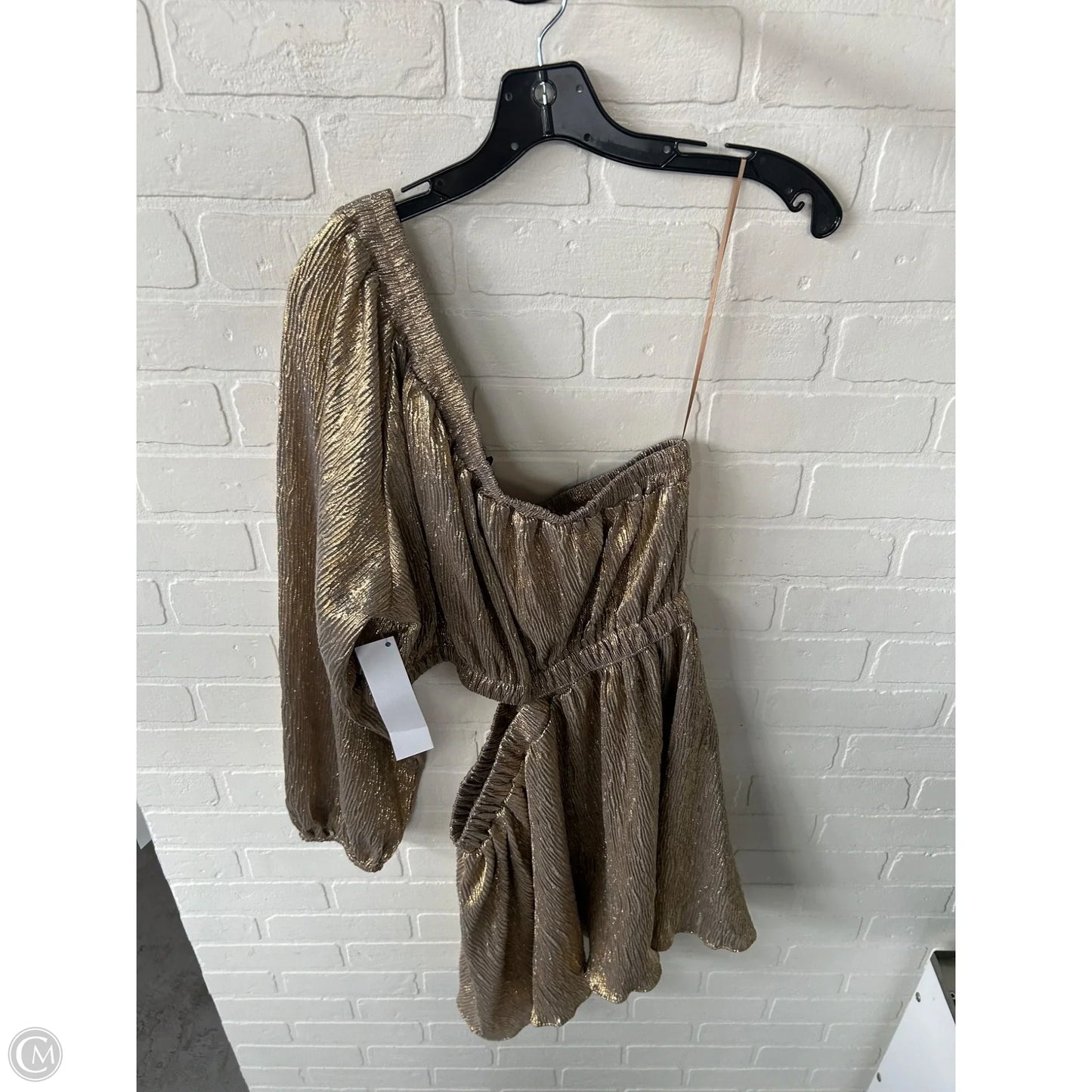 Dress Party Short By Vici In Gold, Size: L