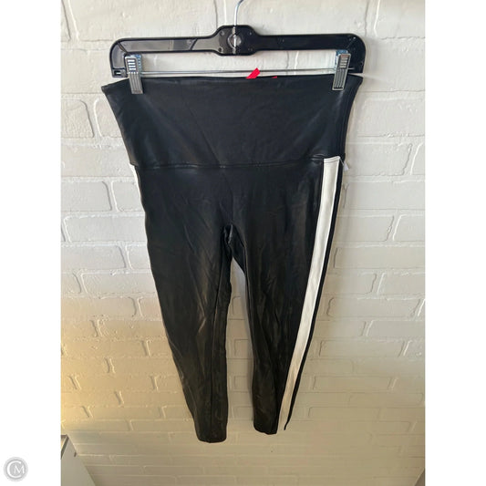 Pants Leggings By Spanx In Black & White, Size: 12