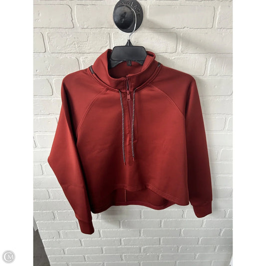 Sweatshirt Collar By Lole In Brown, Size: S