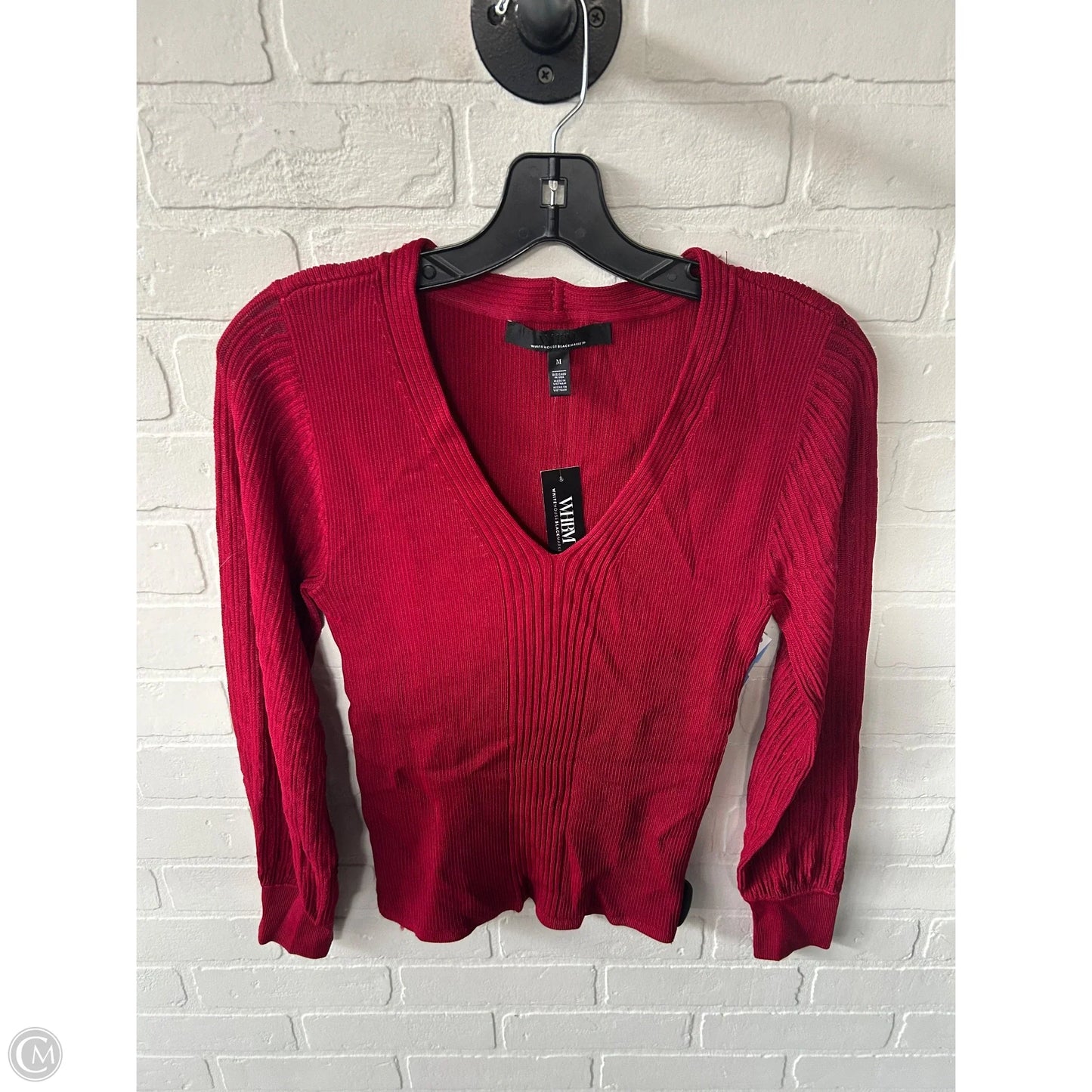 Sweater By White House Black Market In Red, Size: M