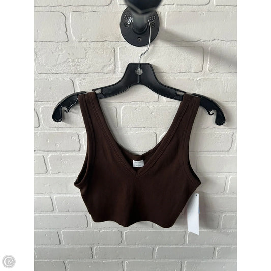 Tank Top By Wild Fable In Brown, Size: L