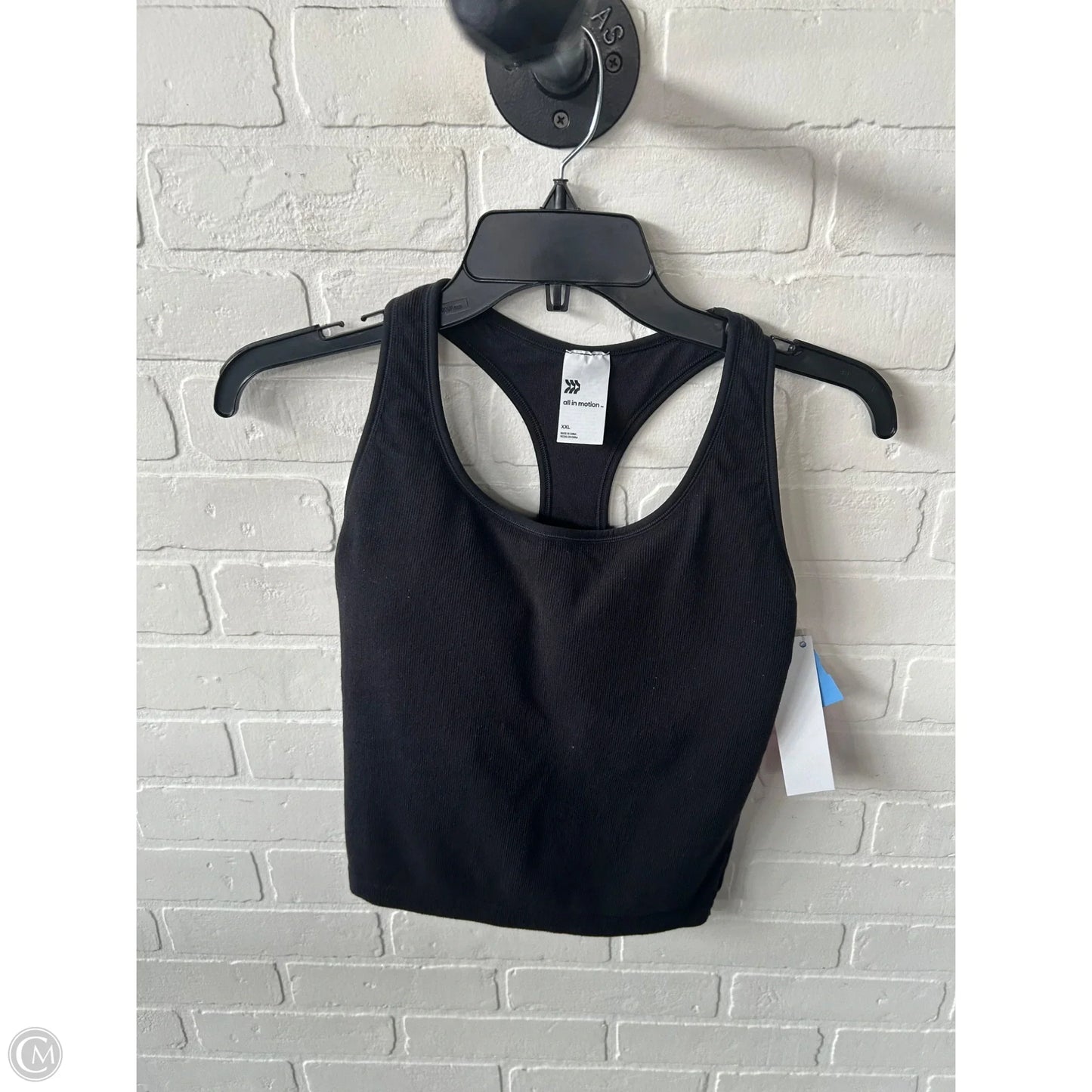 Athletic Tank Top By All In Motion In Black, Size: Xxl