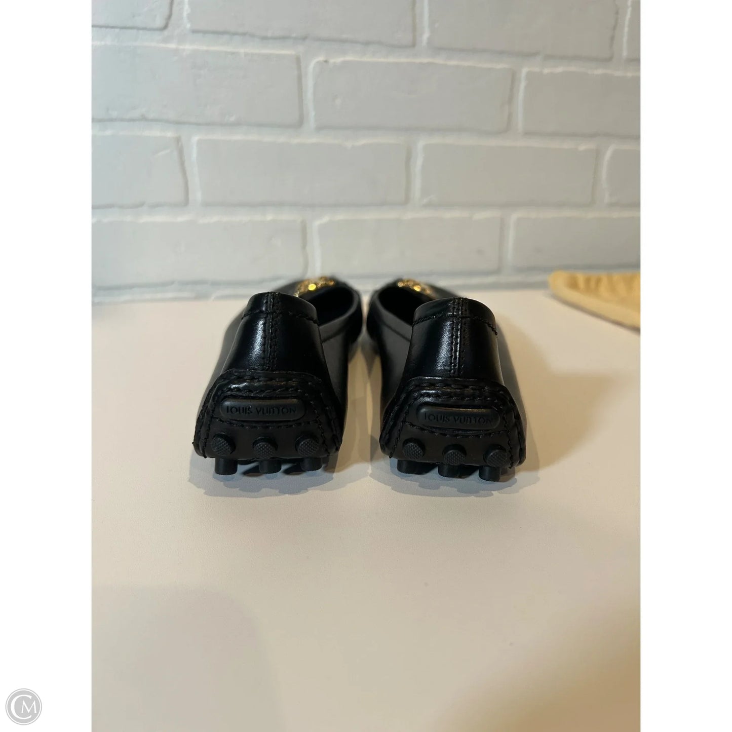 Shoes Luxury Designer By Louis Vuitton In Black, Size: 8