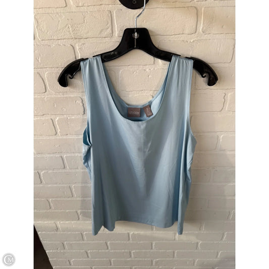Top Sleeveless Basic By Chicos In Blue, Size: L