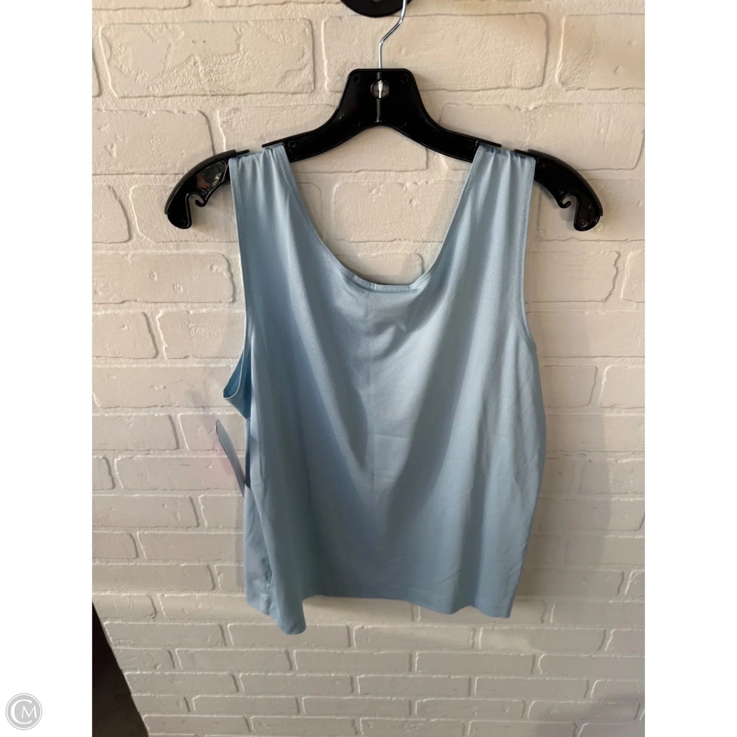 Top Sleeveless Basic By Chicos In Blue, Size: L