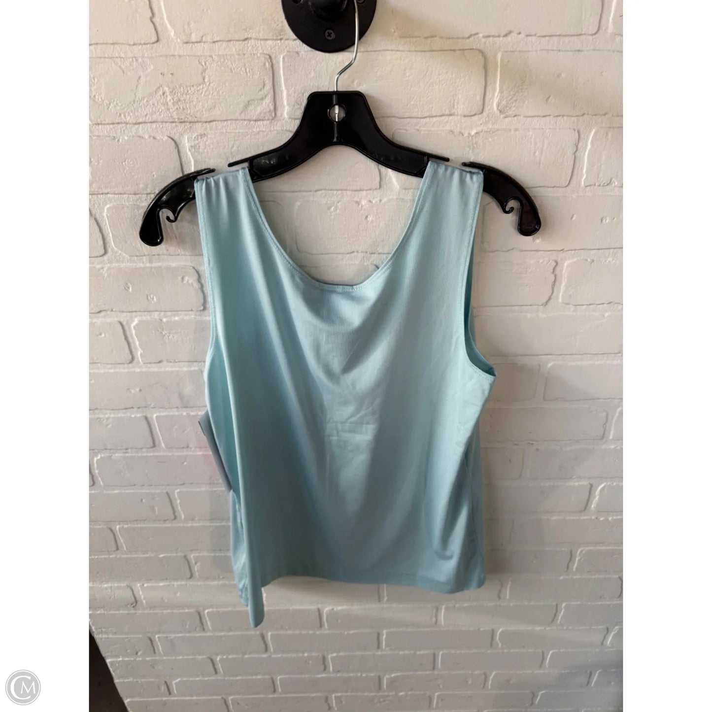 Top Sleeveless Basic By Chicos In Blue, Size: L
