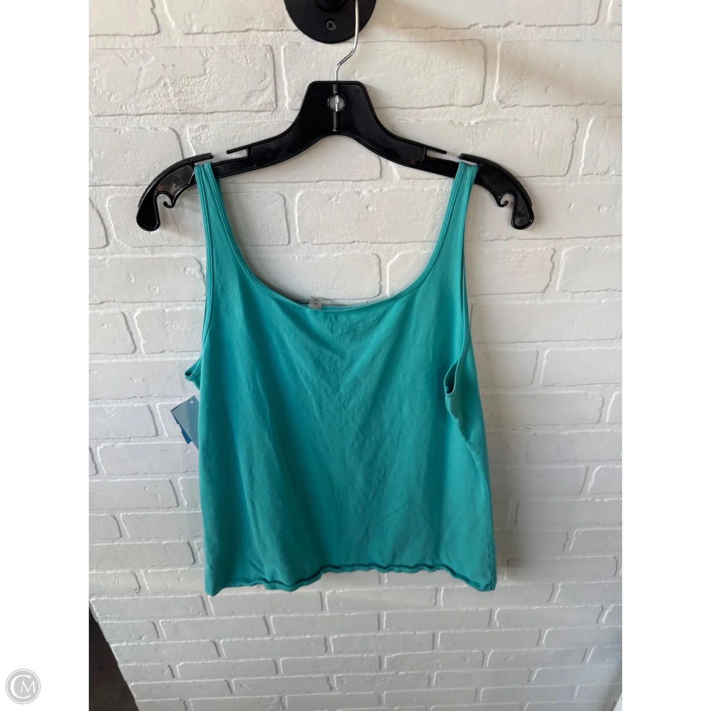 Top Sleeveless Basic By Amber Sun In Blue, Size: Xl