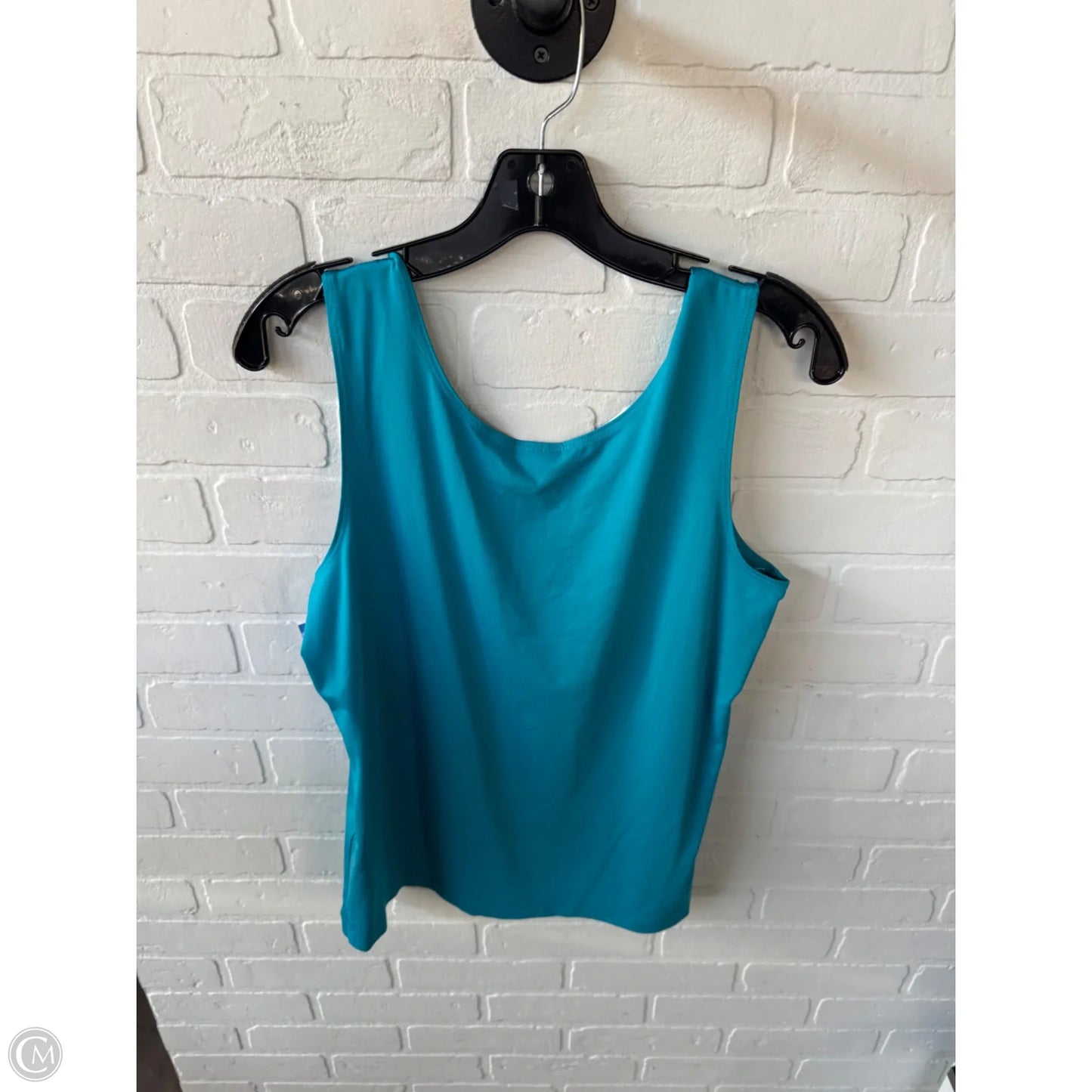 Top Sleeveless Basic By Chicos In Blue, Size: L