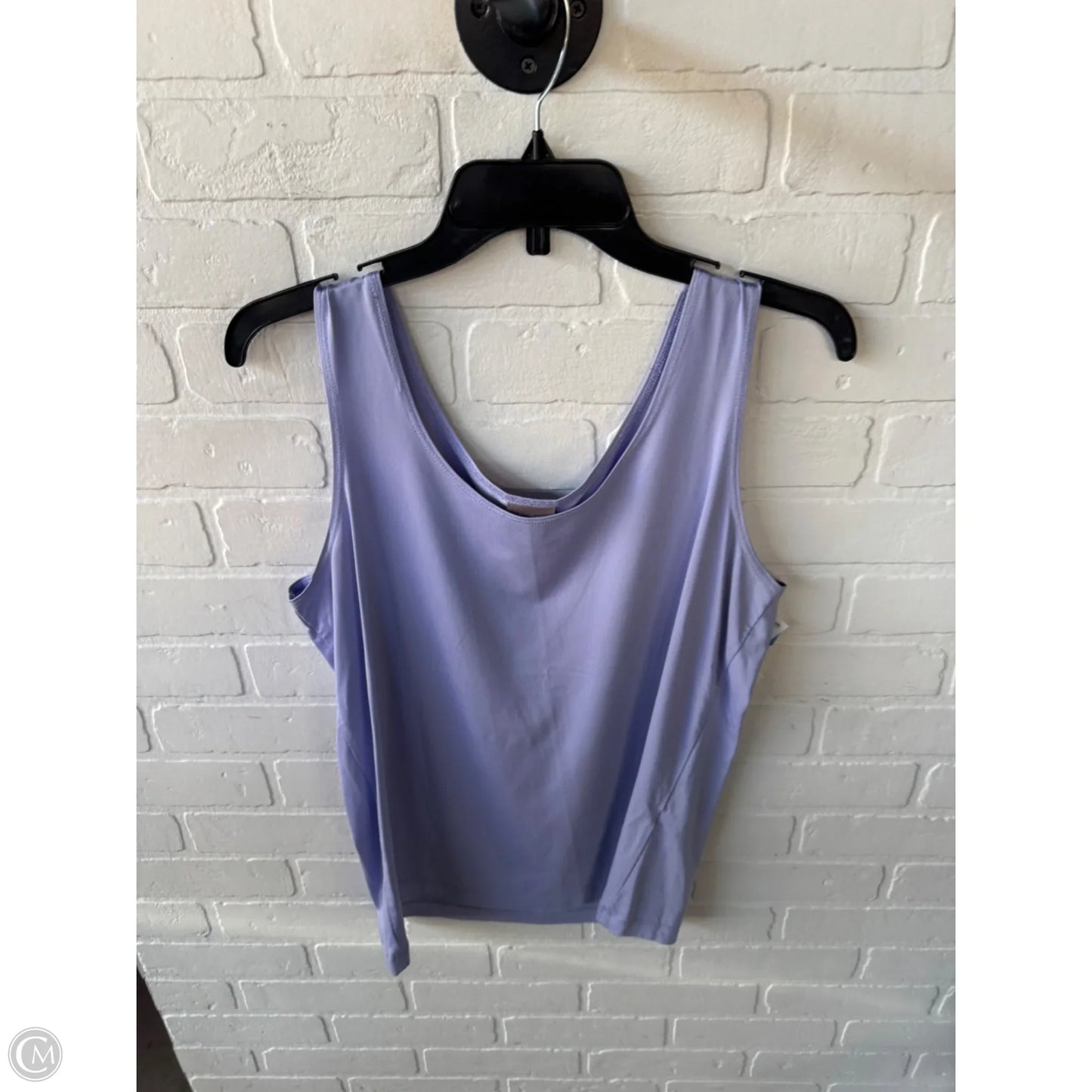 Top Sleeveless Basic By Chicos In Purple, Size: L