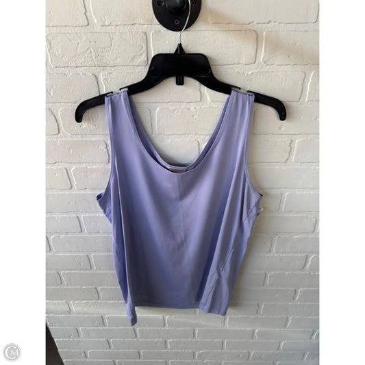 Top Sleeveless Basic By Chicos In Purple, Size: L