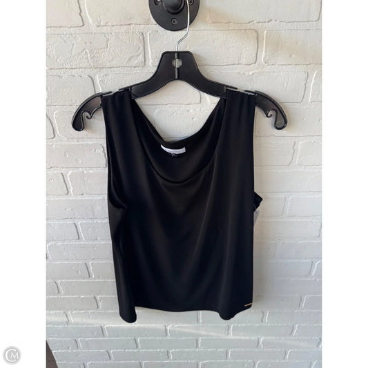 Top Sleeveless Basic By Calvin Klein In Black, Size: Xl